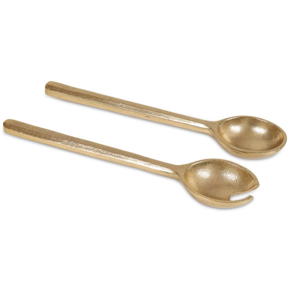 Hotel Collection Facet Salad Servers, Set of 2